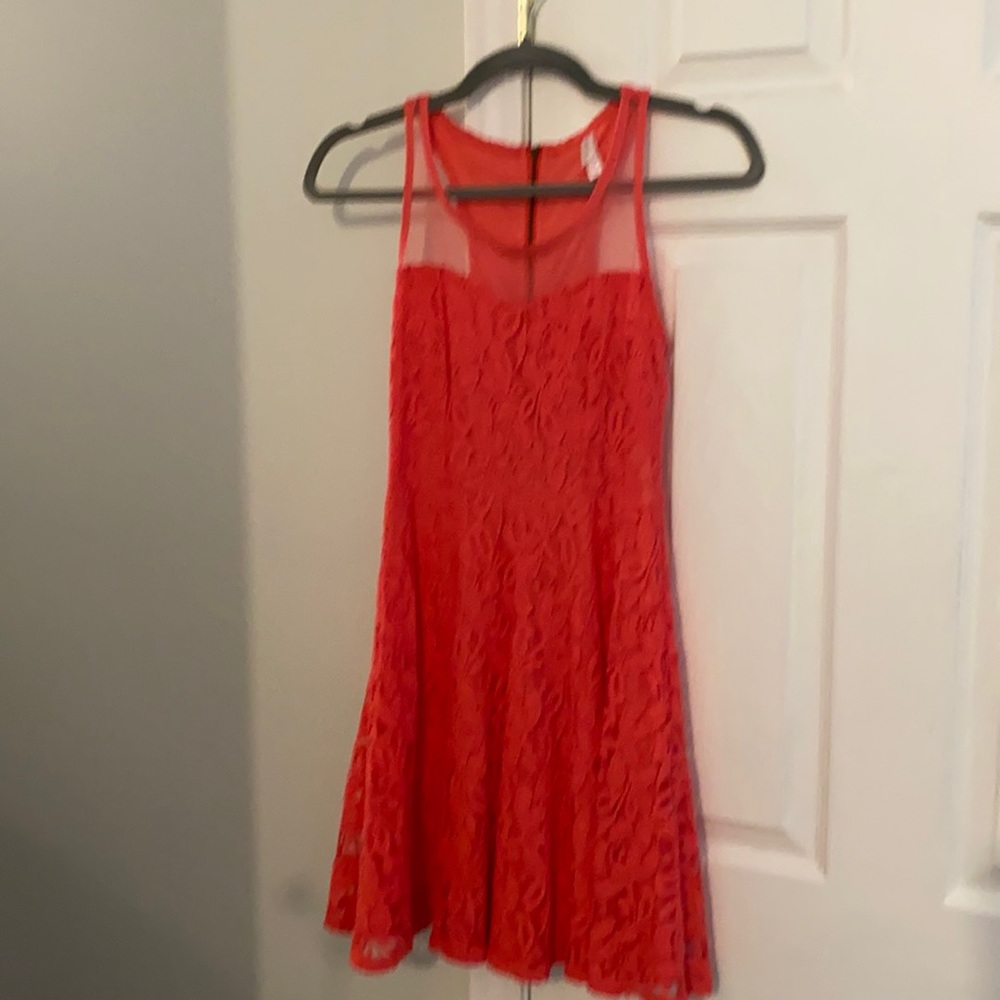 Coral Xhilaration Dress